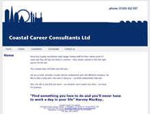 Tablet Screenshot of coastal-career-consultants.com